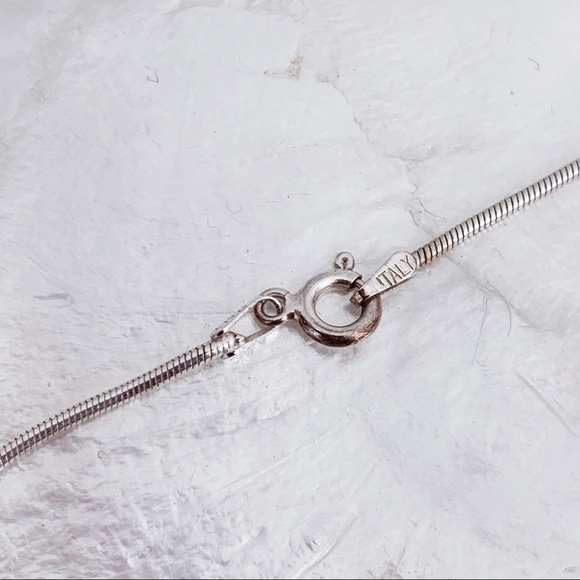 Lapis Lazuli Blue Sterling 925 Pendant Necklace - Picture 6 of 7